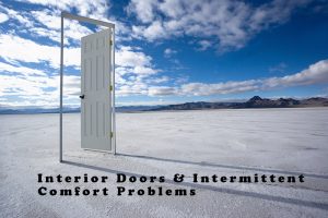 Comfort problems can be caused by Interior doors